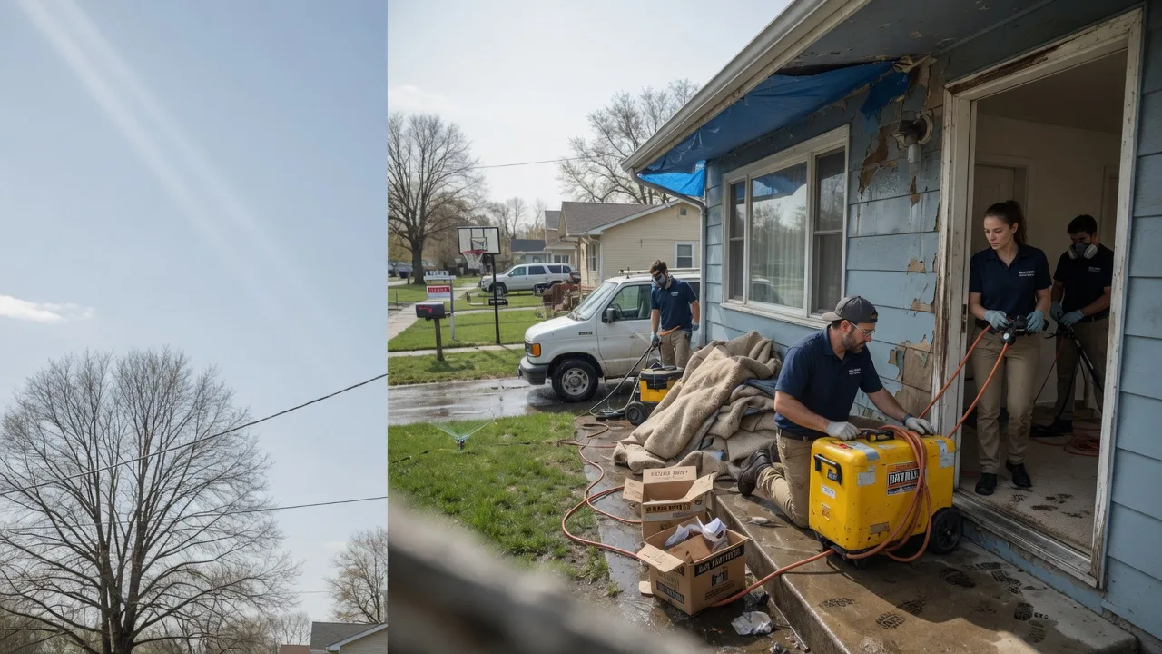 Basement Flood Cleanup in Petoskey, MI near me